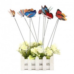 10db pillangó lepke kültéri beltéri dekoráció