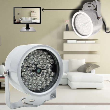 48 LED IR infravörös éjjellátó  IP CCTV kamerához lámpa