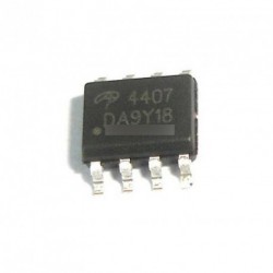 10db 4407 AO4407 SOP8 P-csatornás MOSFET IC