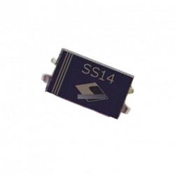 50db 1N5819 SS14 Schottky dióda SMA DO214AC SMD