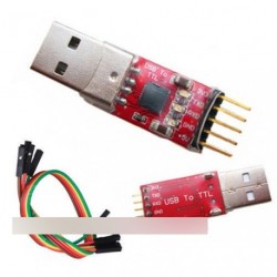 USB 2.0 - TTL UART 5PIN Modul soros konverter +kábel