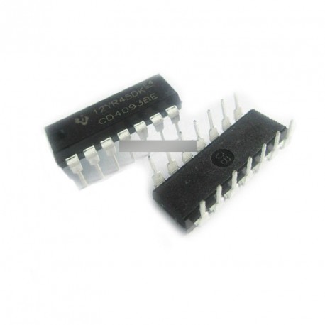 10db TI CHIP CD4093BE CD4093 4093 DIP-14 DIY IC