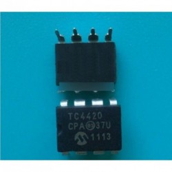 TC4420CPA ​​TC4420 EREDETI 6A High-Speed ​​MOSFET