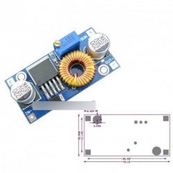 DC-DC Step Down Állítható Tápmodul LED Lithium