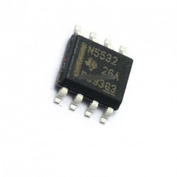 50db NE5532 N5532 SOP-8 SMD Dual Low Noise  TI IC