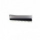 10db Egysoros 1x15 15pin 2,54 Pin Socket csatlakozó