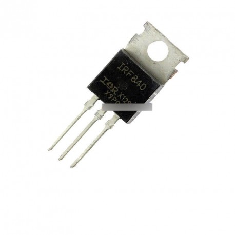 10db IRF840N 8A 500V MOSFET TO-220 IR Transisztor