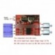 2db 1.5A Mini Dual  DC Motor Driver Modul L298N