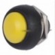 5db 12mm Vízálló ON / OFF nyomógomb kapcsoló Sárga