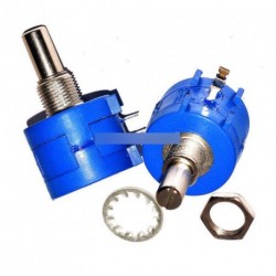 1kOhmos Precíziós potenciométer Pot 10 kapcsoló