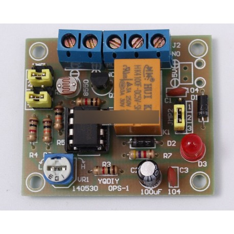 Light-kapcsoló készlet DIY  5V relé LM393