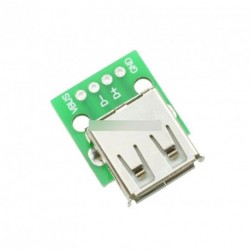 A típus Female USB  2,54 NYÁK Adapter konverter Arduino