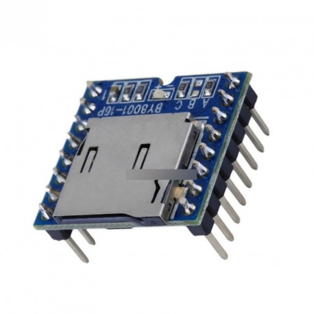 Micro SD TF U-Disk BY8001-16P MP3 lejátszó Arduino