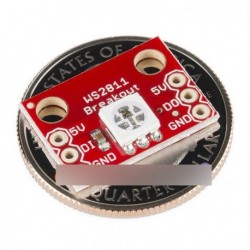 10db WS2812 RGB 5050 LED kitörési modulja Arduino