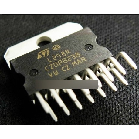 5db L298N ZIP-15 ST dual BRIDGE MOTOR DRIVER IC