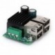 Autós töltő DC 12V 24V 40V 5V 4 USB Power Modul