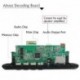 Bluetooth 12V MP3 WMA dekóder Board hangmodul