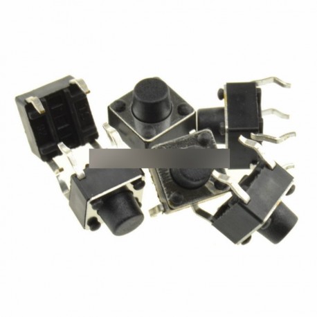 500db 6x6x6 mm Miniatűr Mikro Nyomógombos kapcsoló