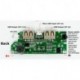 Dual USB 5V 1A 2.1A Mobile Power Bank 18650 PCB