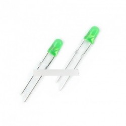 1000 db 3mm zöld LED dióda