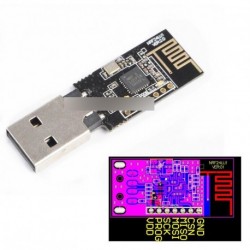 NRF24LU1P 2.4G Wireless adó-vevő USB modul Arduino