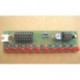 5db NE555 + CD4017 LED  lámpa modul piros