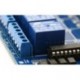 16 cs 12V relé modul optocsatoló LM2576 Táp Arduino