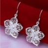 Női Vintage Ezüstözött  fülbevaló