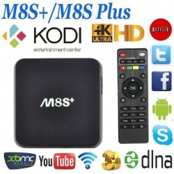 M8S + / M8S Plus 4K Android 5.1 Smart TV BOX Quad