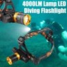 4000LM Lámpa LED  vízálló búvár fényszóró lámpa