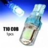1db T10 COB LED autó szuper fényes jégkék szilícium-dioxid-fényszóró 194 W5W