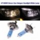 2db H7 100W Xenon gáz halogén fényszóró fehér autó fény lámpa izzók 12V 6000K