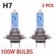 2db H7 100W Xenon gáz halogén fényszóró fehér autó fény lámpa izzók 12V 6000K