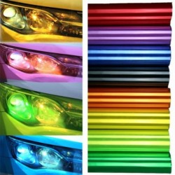 120cm 12 "x 47" Chameleon színváltozó színezett Vinyl matrica fényszóró
