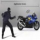 12V professzionális vízálló lopásgátló motorkerékpár riasztórendszer távvezérlő