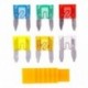 120db vegyes Mini Fuse Assortment Set Autóautó DG Motorkerékpár SUV Biztosíték Kit Új