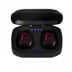 piros - Mini vezeték nélküli Bluetooth fülhallgató sport fejhallgató HIFI In Ear sztereó fülhallgató