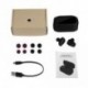 piros - Mini vezeték nélküli Bluetooth fülhallgató sport fejhallgató HIFI In Ear sztereó fülhallgató