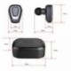 piros - Mini vezeték nélküli Bluetooth fülhallgató sport fejhallgató HIFI In Ear sztereó fülhallgató