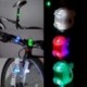 2 LED Bike Kerékpár szilikon Head első kerék hátsó villanófény lámpa több szín 1 db