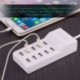 Amerikai dugó - 10 USB port gyors töltő adapter fal töltő HUB az IPhone Samsung Tablet