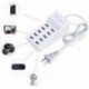 UK dugó - 10 USB port gyors töltő adapter fal töltő HUB az IPhone Samsung Tablet