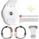 Fekete - Színes képernyő pulzusmérő Smart Watch távvezérlő vérnyomás