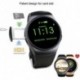 Fekete - Színes képernyő pulzusmérő Smart Watch távvezérlő vérnyomás