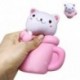 Pingvin - Lassú emelkedő Squishy Illatos egyszarvú Eper Penguim Tej Toy Telefon Charm Ajándék