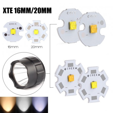 1x 5W XTE 20MM LED fehér lámpa gyöngy fény zseblámpa izzó