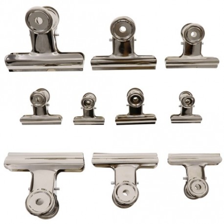 Rozsdamentes acél ruhai csipesz irodai kiegészítő eszköz papír csipesz 31mm