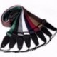 kék - Minőség Állítható Színes Gitár Strap Nylon Bass öv Musical Instrument