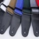 szürke - Minőség Állítható Színes Gitár Strap Nylon Bass öv Musical Instrument