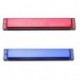 Fekete - Színes vadonatúj Double Row Bee 24 lyuk Harmonica Musical Beginner Ajándék